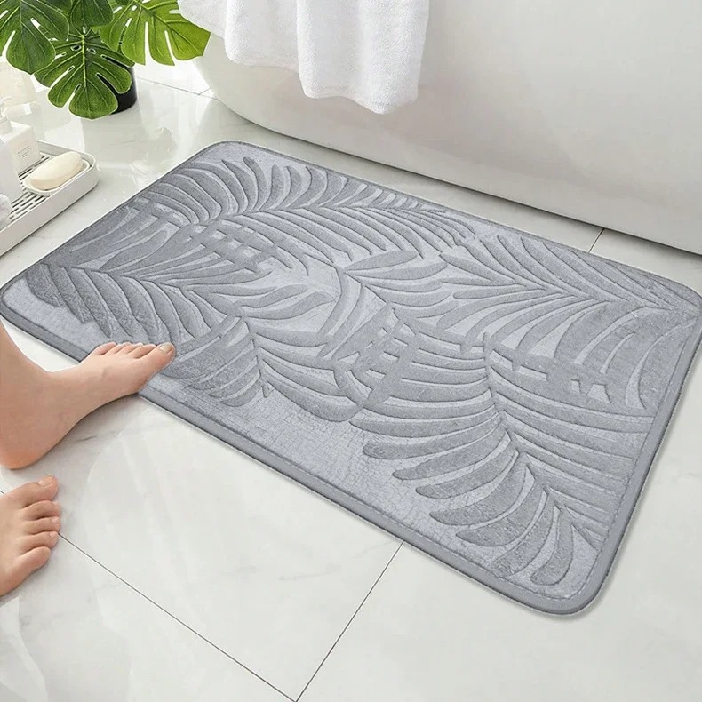 Palm Leaf Dried - Embossed Palm Leaf Plant Print Non
