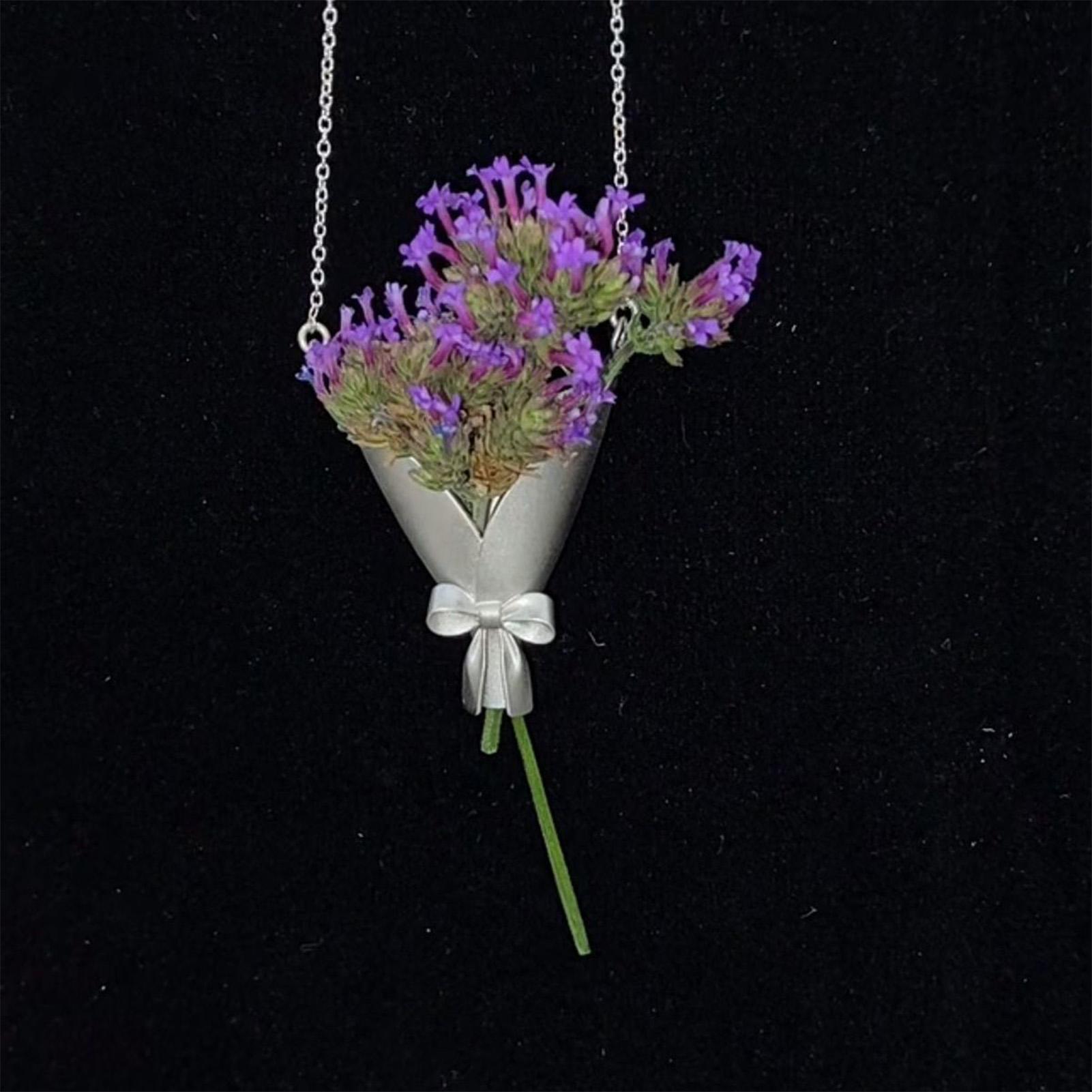 Florist Supply Vases - Vase Necklace Fashion Neck Jewelry Flower