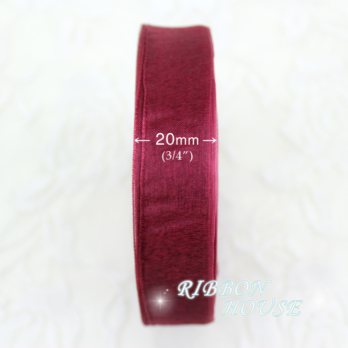 (50 yards/roll) 3/4'' (20mm) W - Ribbon Organza Roll บทวิจารณ์และราคา