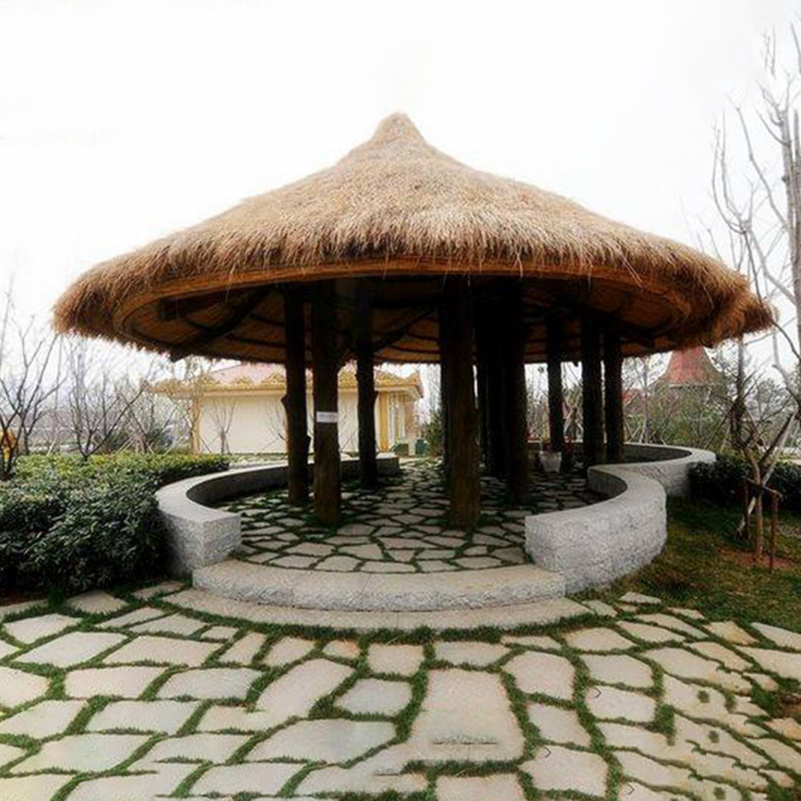 Palm Thatch Roll Artificial Pa - Palm Leaf Dried บทวิจารณ์และราคา