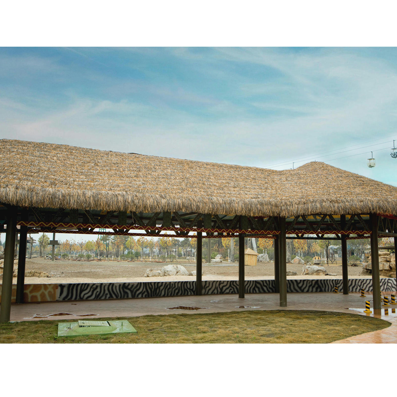 Palm Thatch Roll Artificial Pa - Palm Leaf Dried บทวิจารณ์และราคา