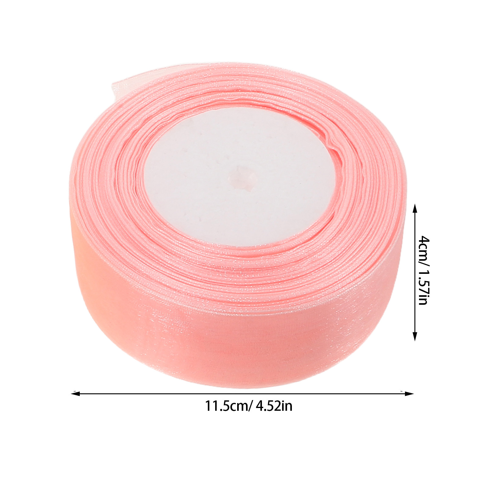 3 Rolls Clear Organza Ribbon 5 - Ribbon Organza Roll บทวิจารณ์และราคา
