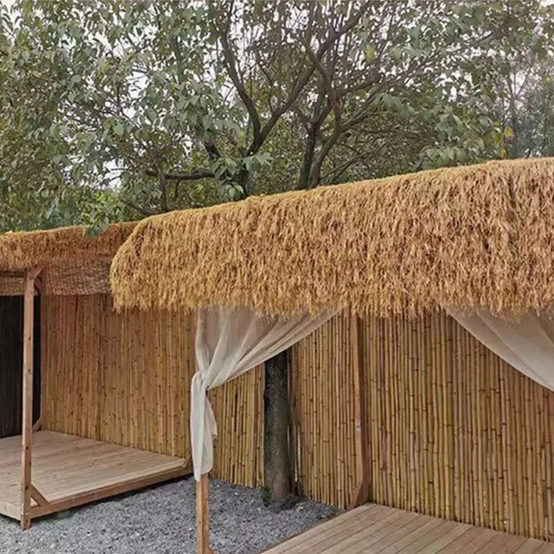 Artificial Thatched Roof Roll  - Palm Leaf Dried บทวิจารณ์และราคา
