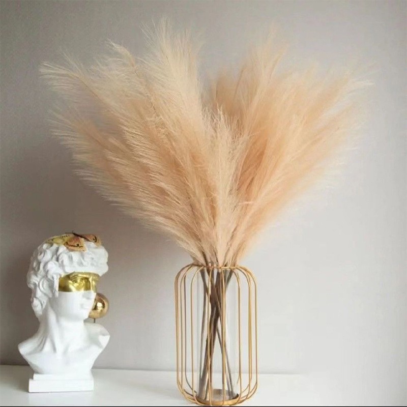 10PCS Artificial Pompous Grass - Florist Supply Vases บทวิจารณ์และราคา