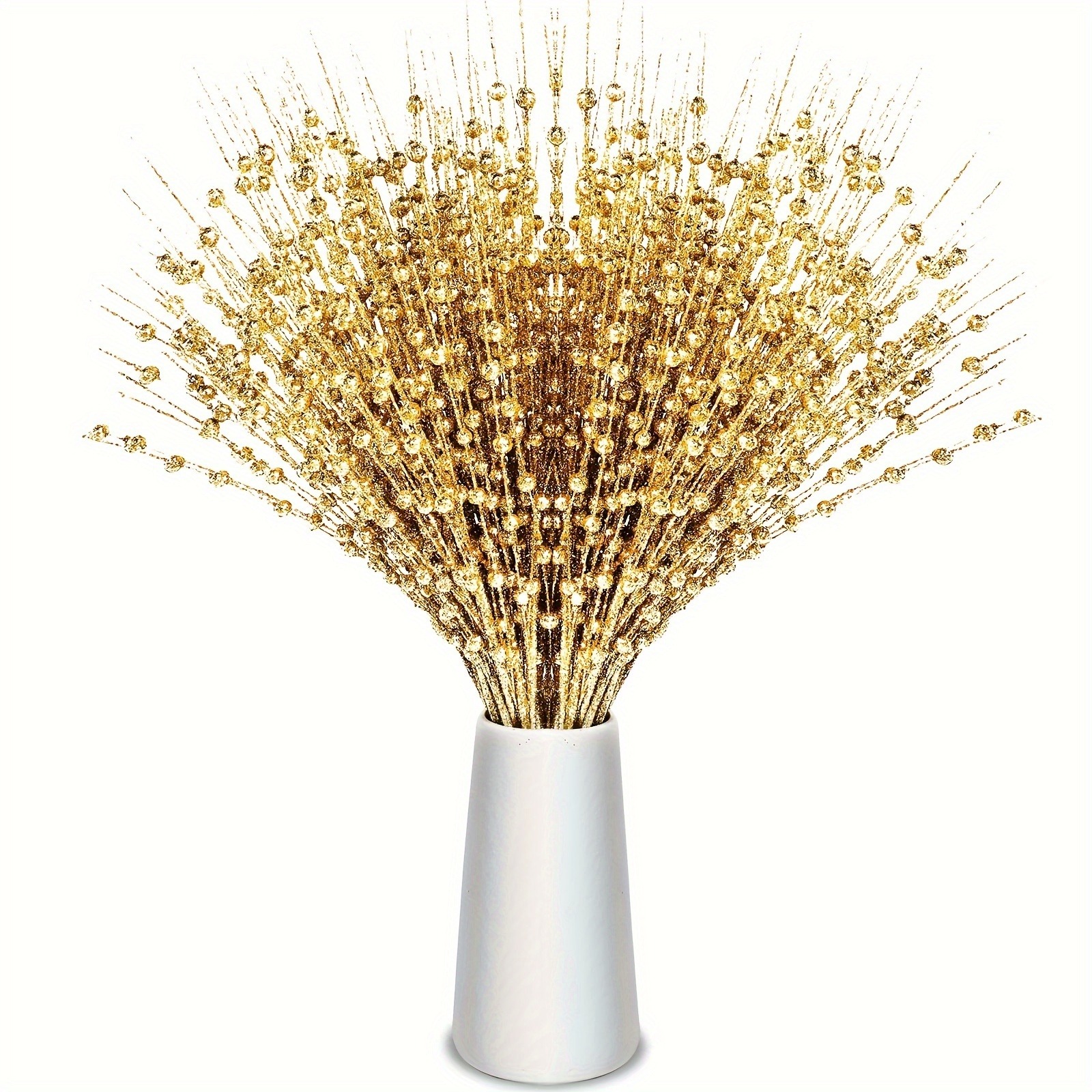 4Pcs Artificial Berry Bouquet  - Palm Leaf Dried บทวิจารณ์และราคา
