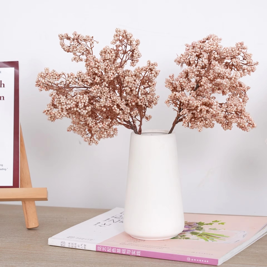 Artificial Flowers Plant Winte - Palm Leaf Dried บทวิจารณ์และราคา