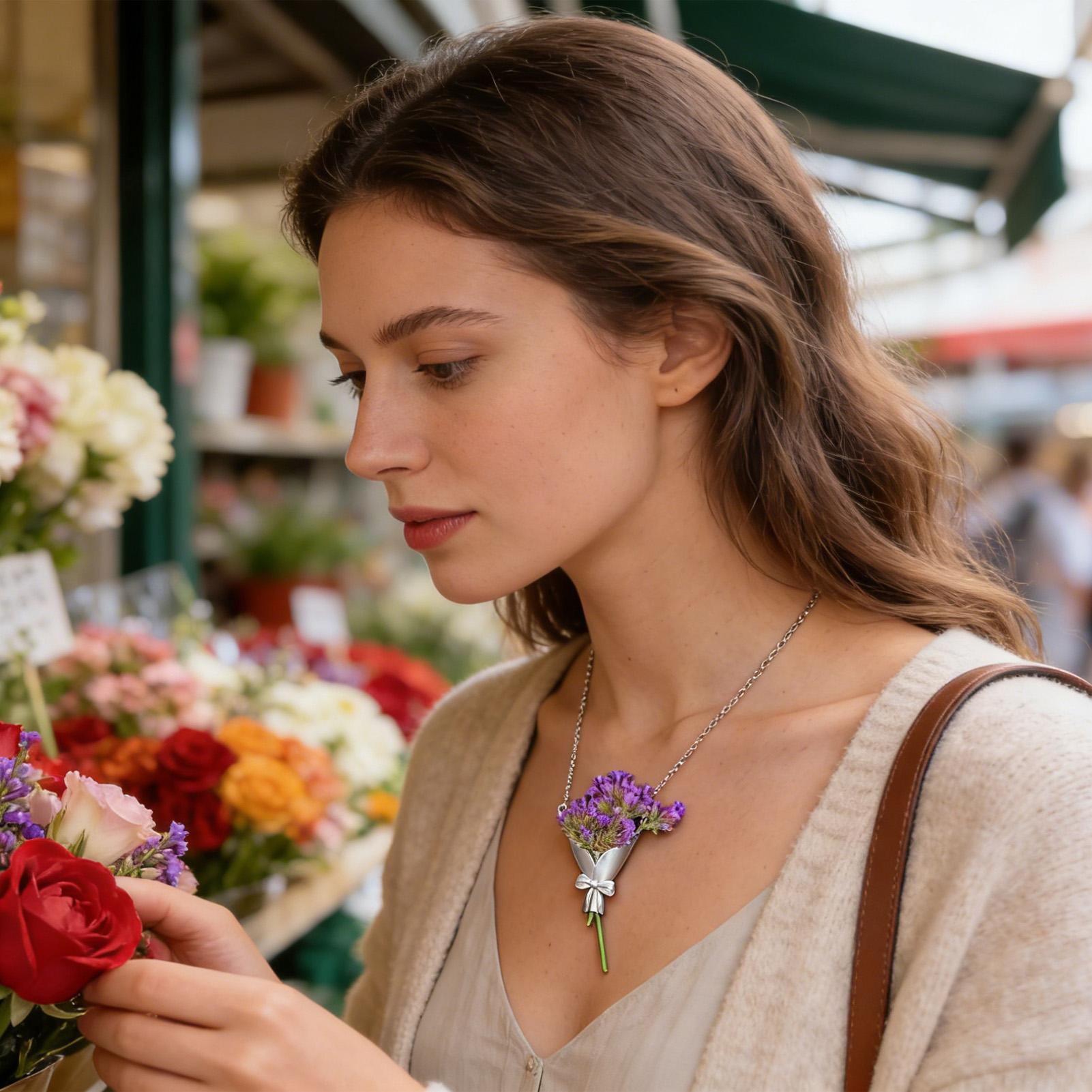 Vase Necklace Fashion Neck Jew - Florist Supply Vases บทวิจารณ์และราคา