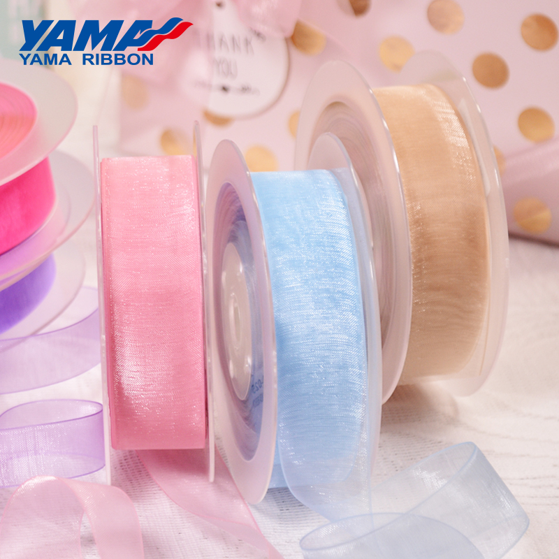 YAMA Sheer Organza Silk Ribbon - Ribbon Organza Roll บทวิจารณ์และราคา