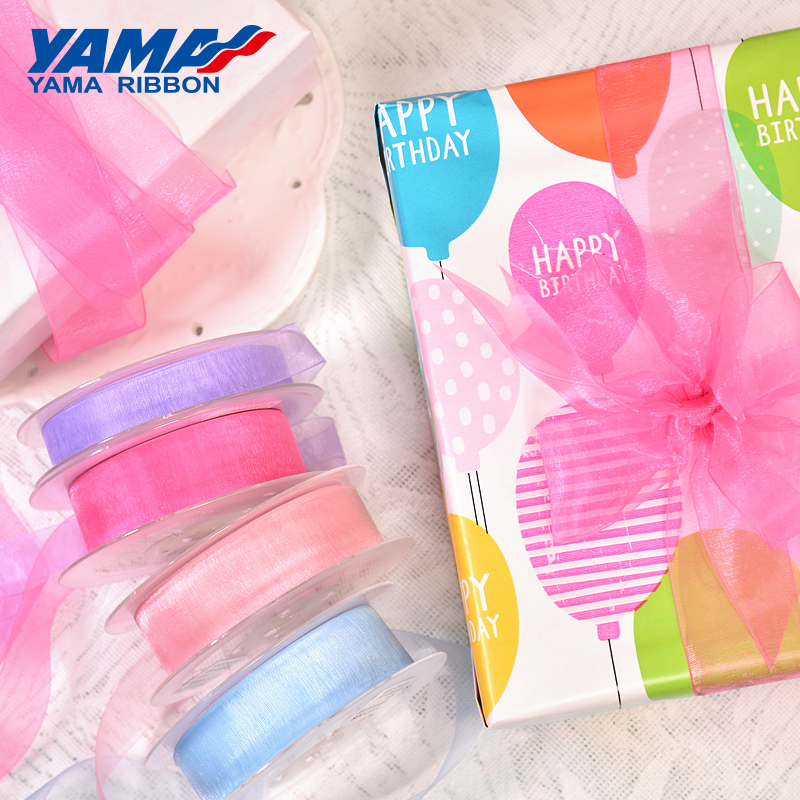 YAMA Sheer Organza Silk Ribbon - Ribbon Organza Roll บทวิจารณ์และราคา