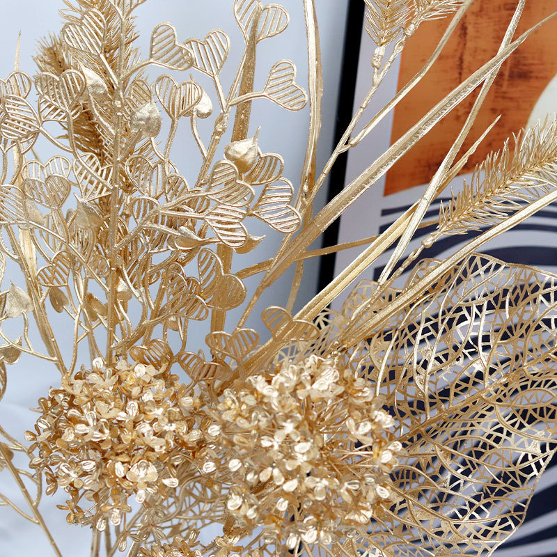 95CM Gold Artificial Plants Eu - Palm Leaf Dried บทวิจารณ์และราคา