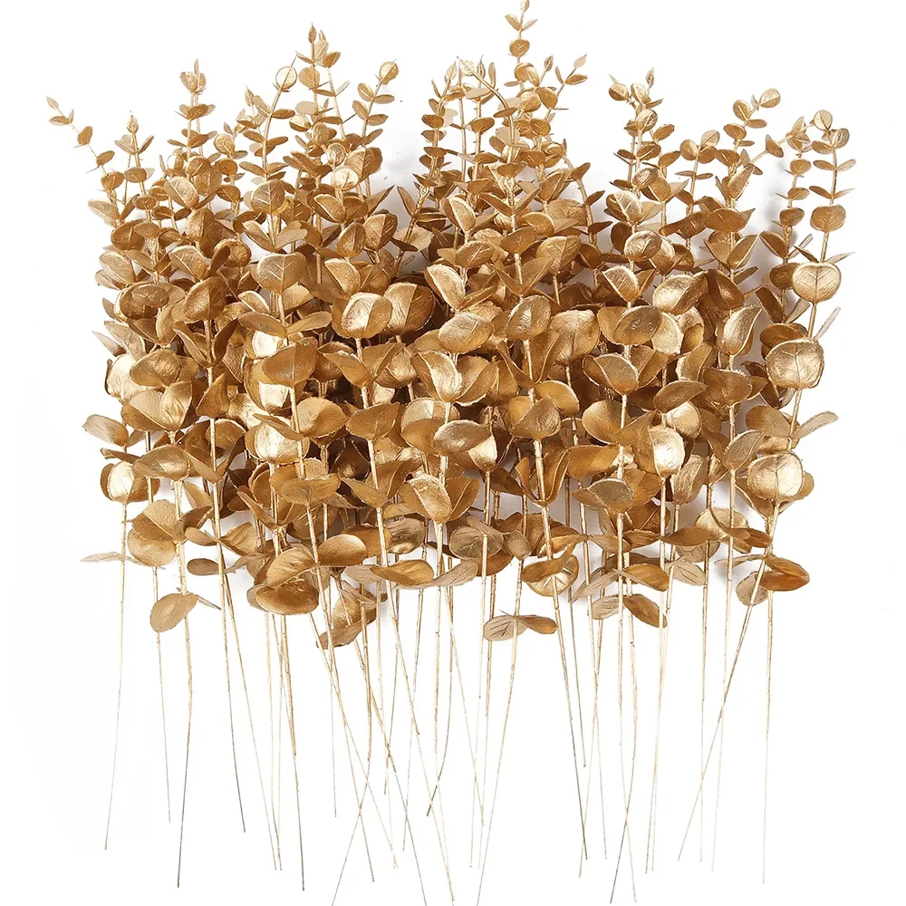 10pc Artificial Eucalyptus Lea - Palm Leaf Dried บทวิจารณ์และราคา