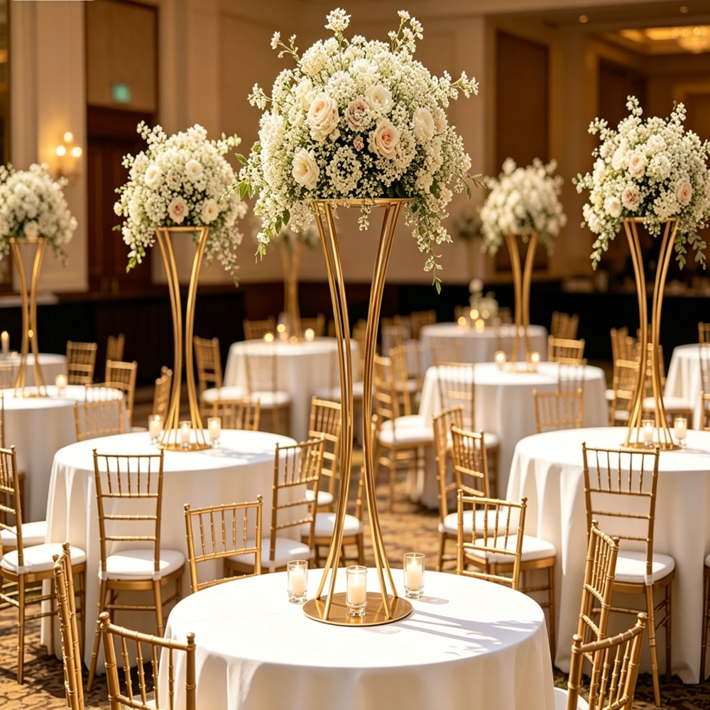 10pcs)60-110cm) sliver/white/b - Florist Supply Vases บทวิจารณ์และราคา